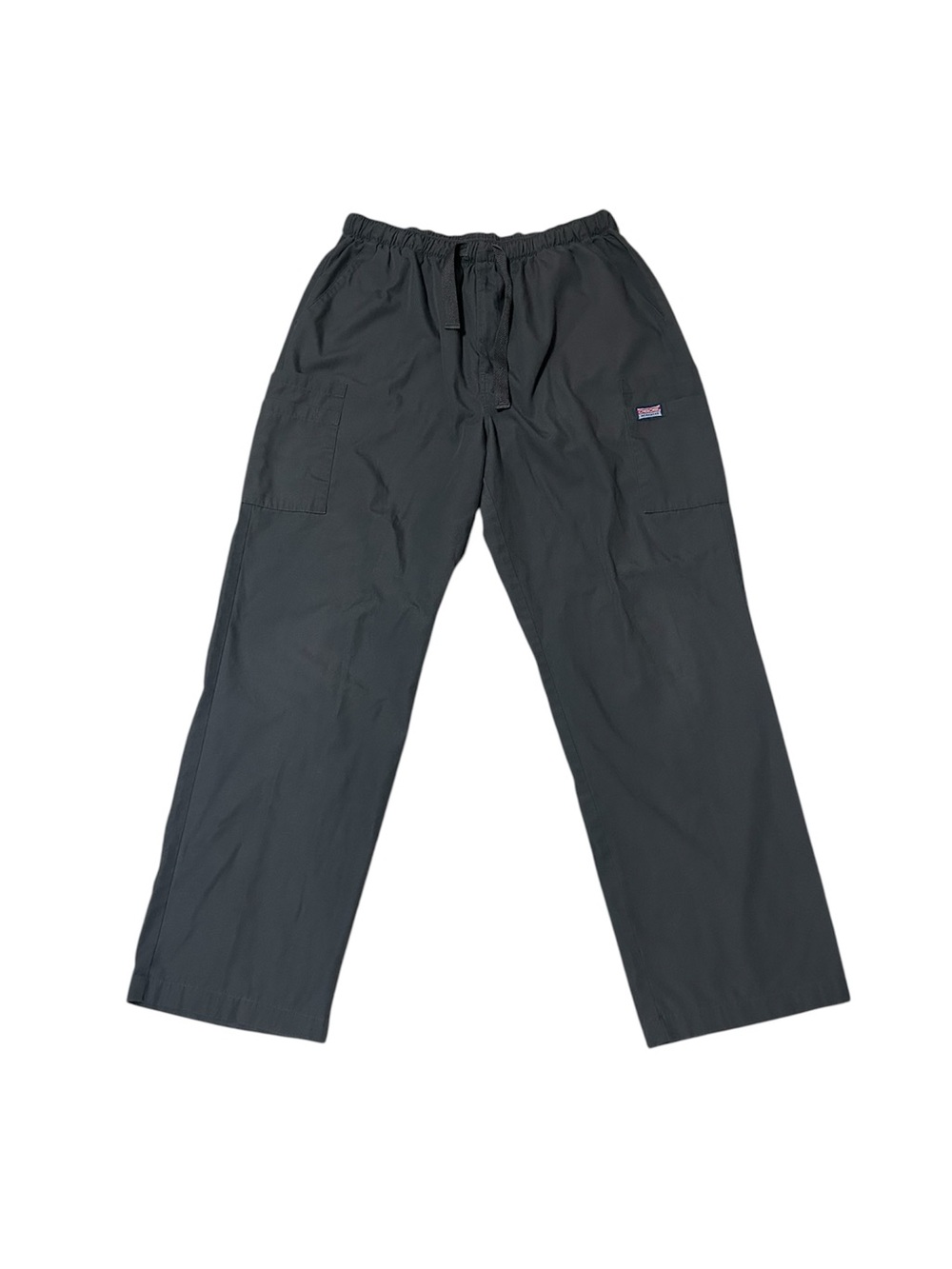 Cherokee Workwear Cargo Scrub Pant Men’s Size Large - Dark Gray